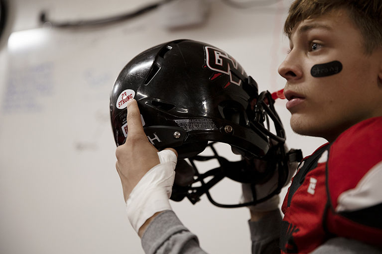 Town rallies to support injured senior